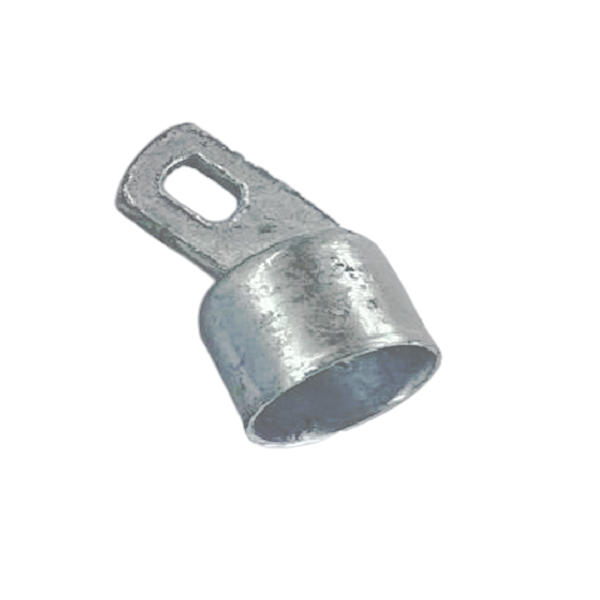 Chain link fence fitting rail end - SmallSteelSolution